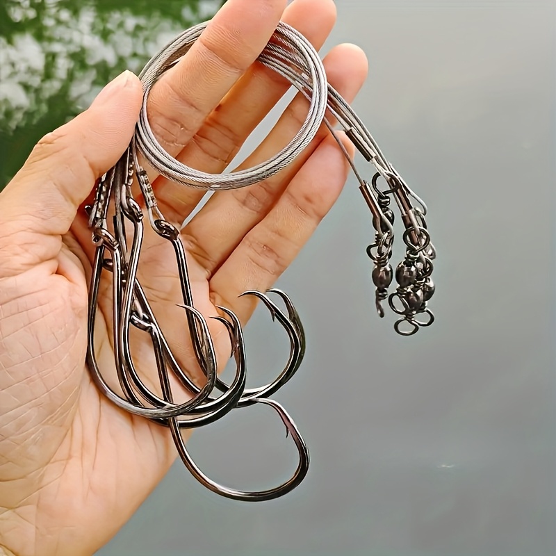 Fishing Hook Assortment - 25개의 헤비 듀티 원형 훅 리그