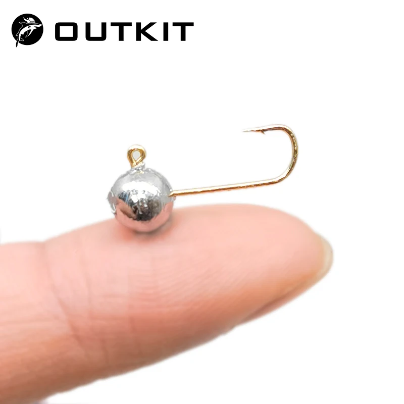 OUTKIT 10pcs 미니 지그 헤드 후크 Rockf - Fishing Hook Barbless 리뷰 및 가격