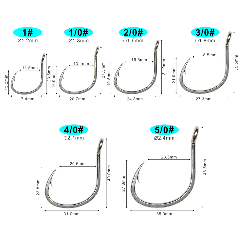 ICERIO 10PCS 무광택 주석 코팅 부식 방지 바 - Fishing Hook Barbless 리뷰 및 가격