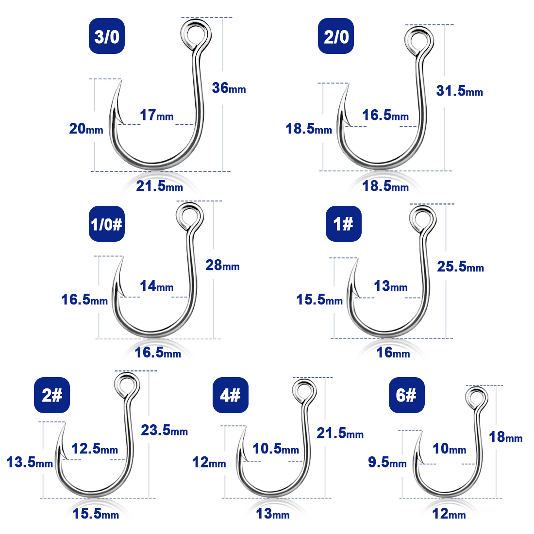 9KM 낚시 후크 25Pcs 지그 후크 인라인 잉어 낚 - Fishing Hook Assortment 리뷰 및 가격